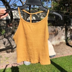 Cropped tank top